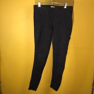 Mudd black leopard print leggings